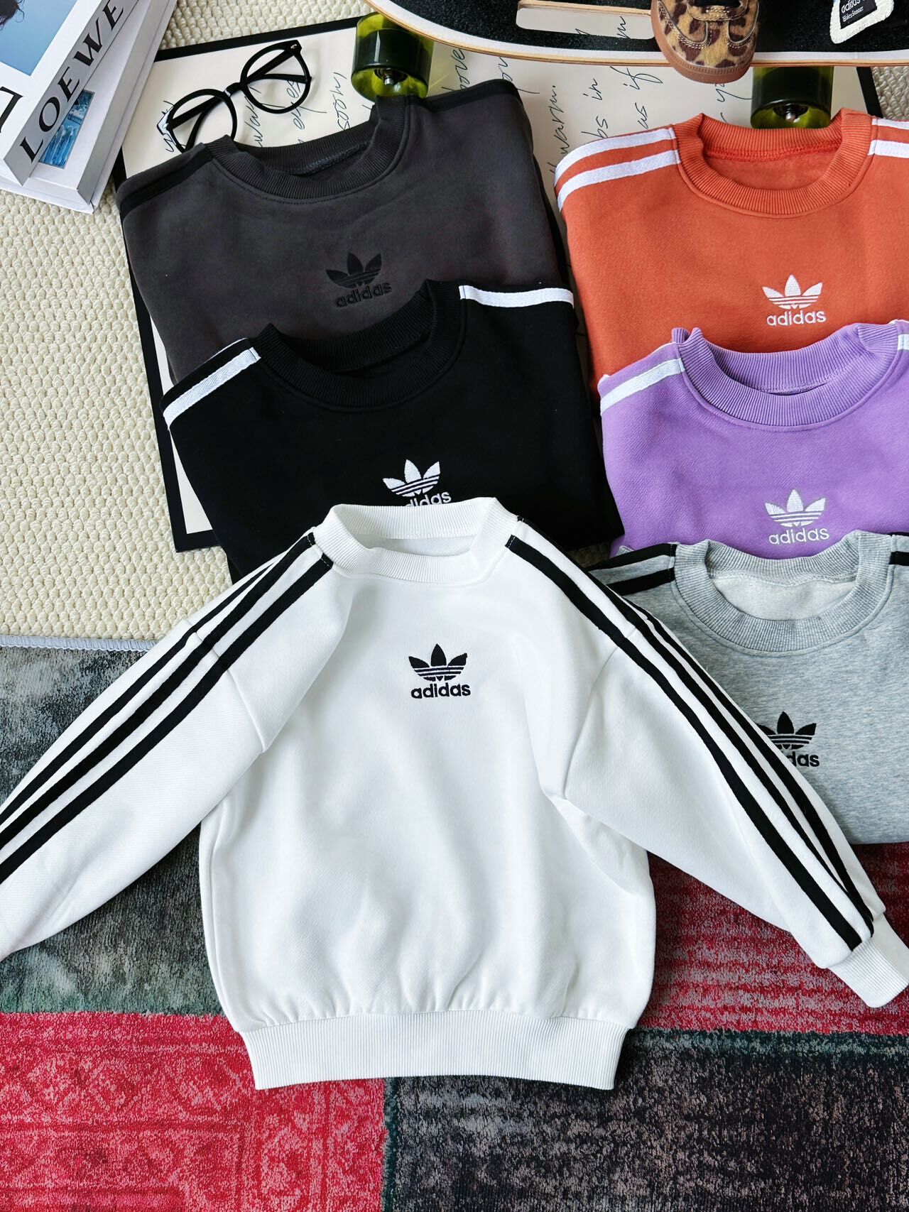 𝐀𝐝𝐢𝐝𝐚𝐬 美式復古親子運動風套裝