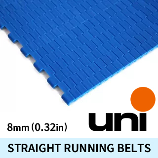 Ammeraal Modular Belt Straight Run 8mm - uni NTB