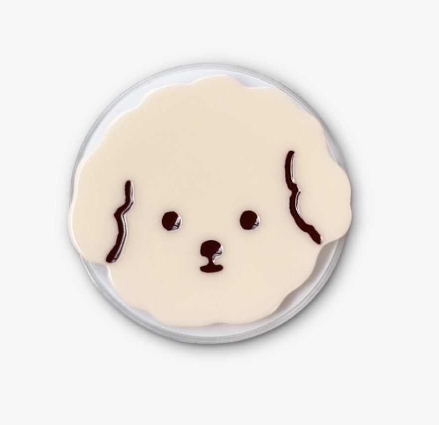 磁吸手機支架 (奶油貴賓)