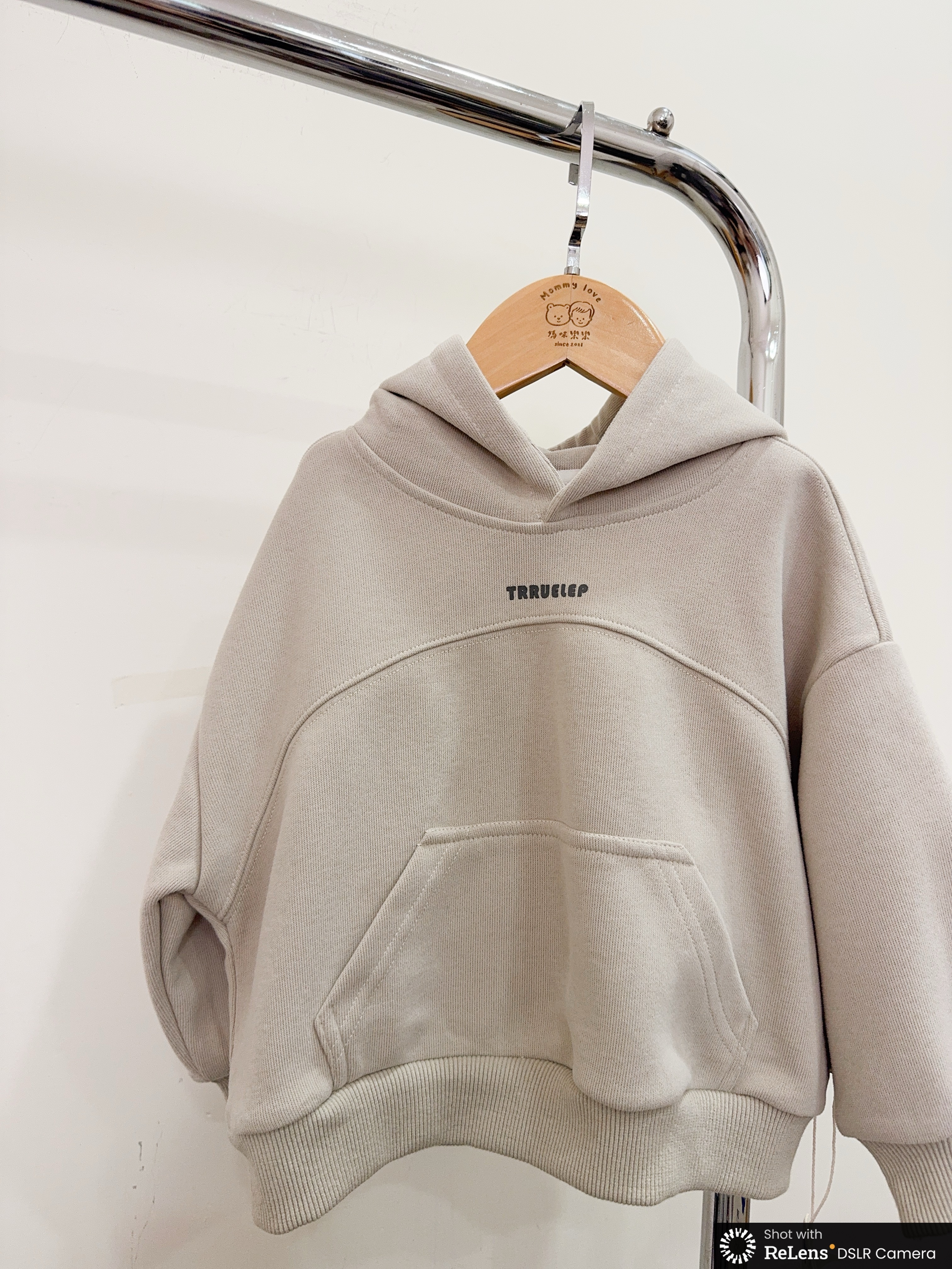 NH6669弧形連帽上衣