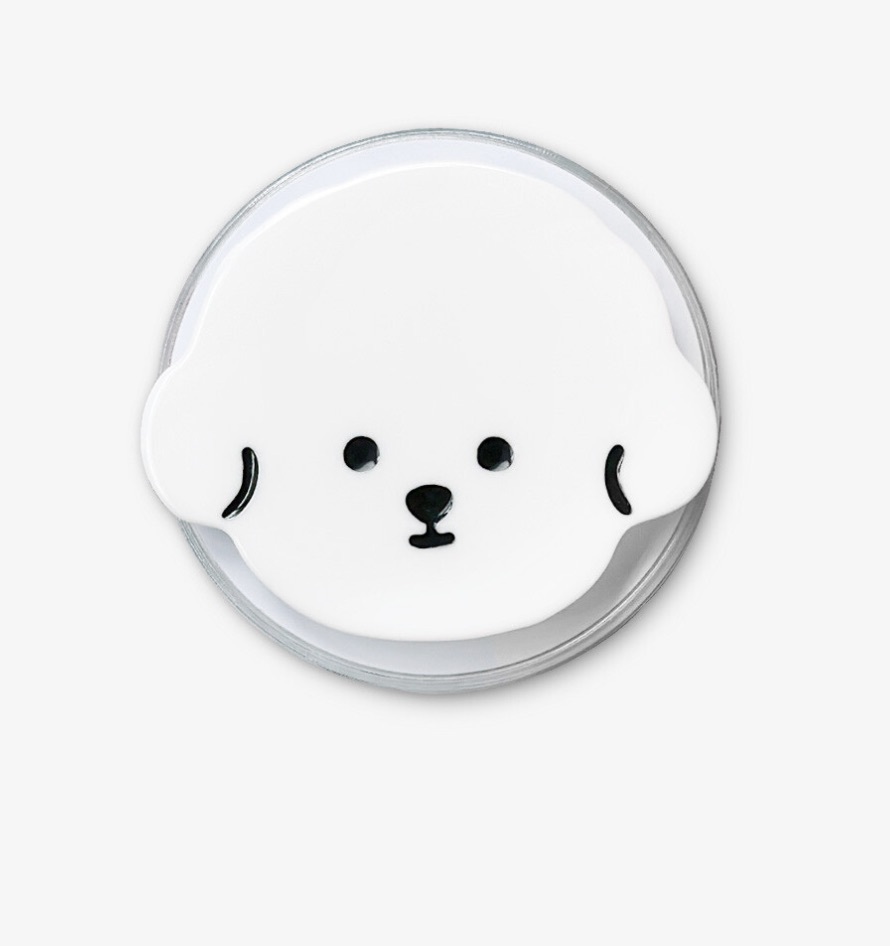 磁吸手機支架 (白貴賓)