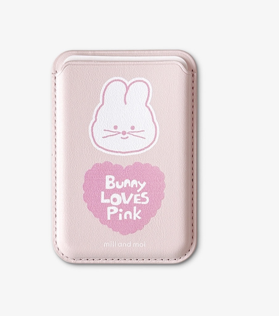 磁吸卡夾 (粉紅兔兔)