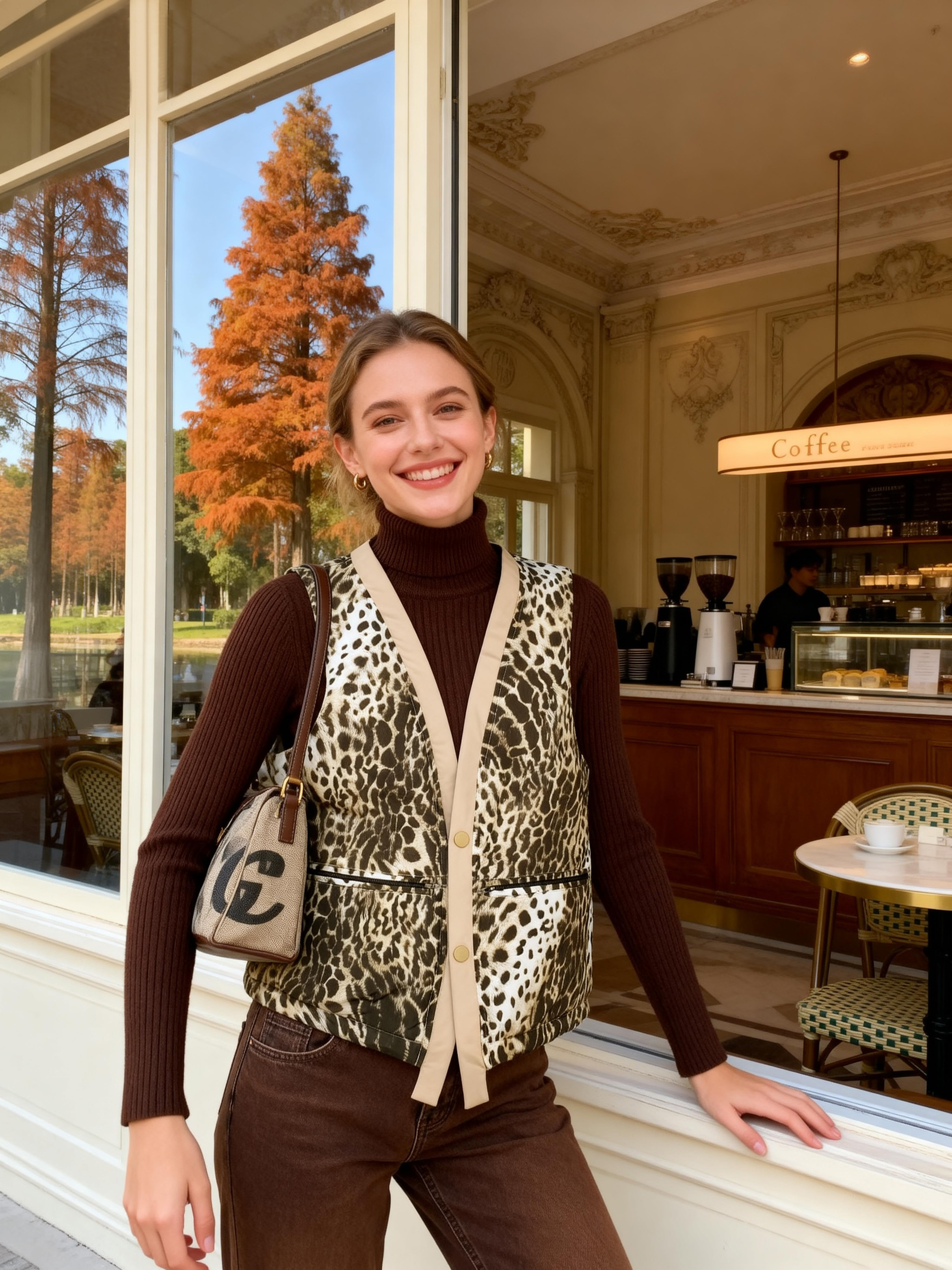 2511094女裝雙面馬甲背心