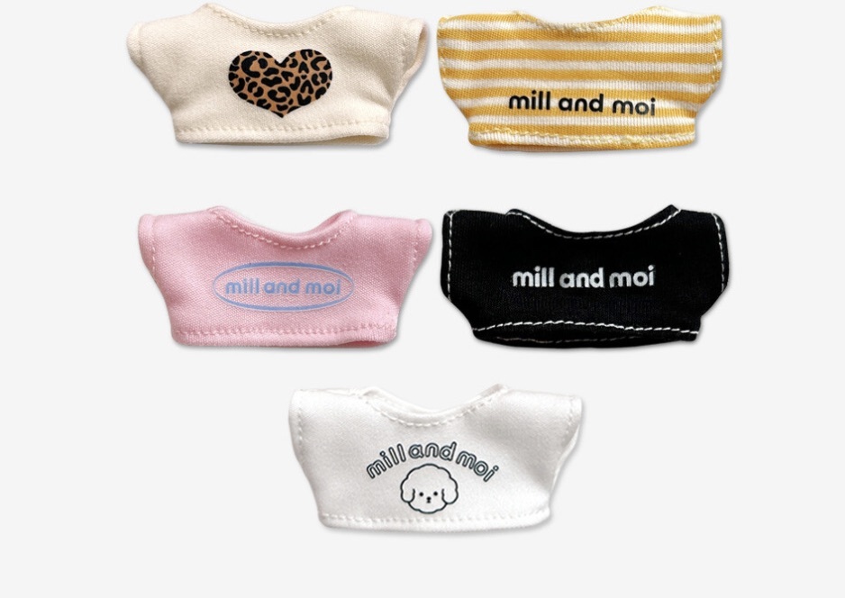 玩偶小配件 (衣服五款)