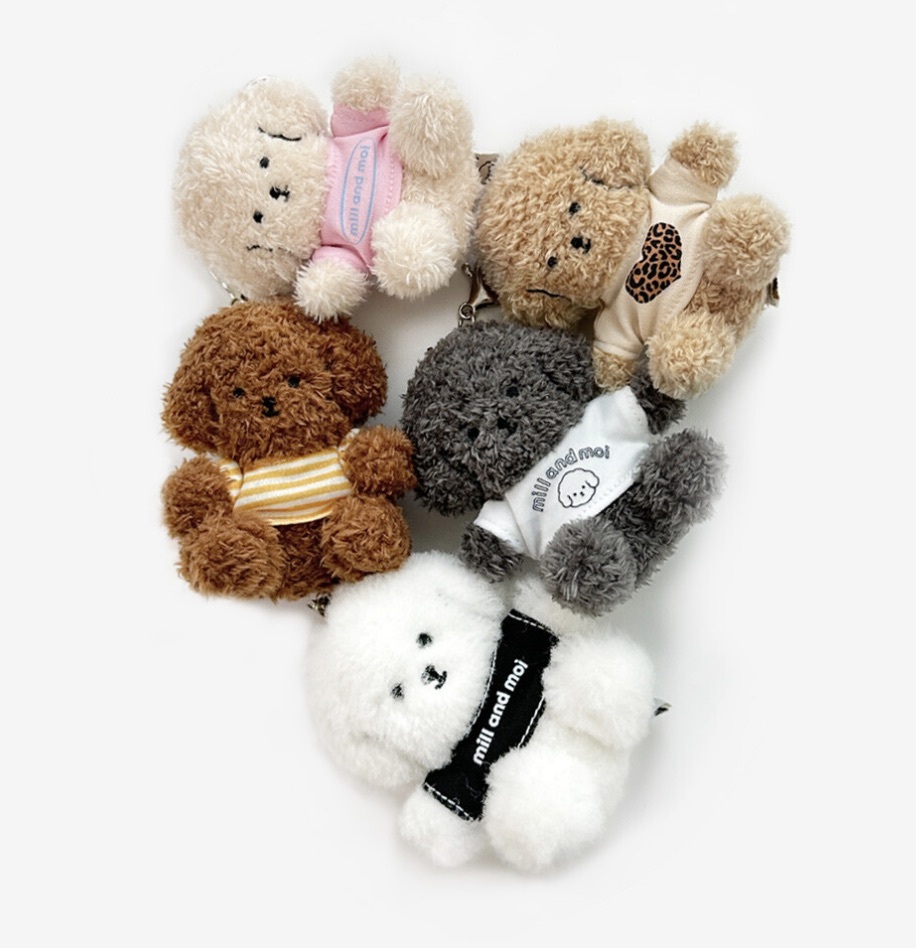 9CM貴賓玩偶 (5款)