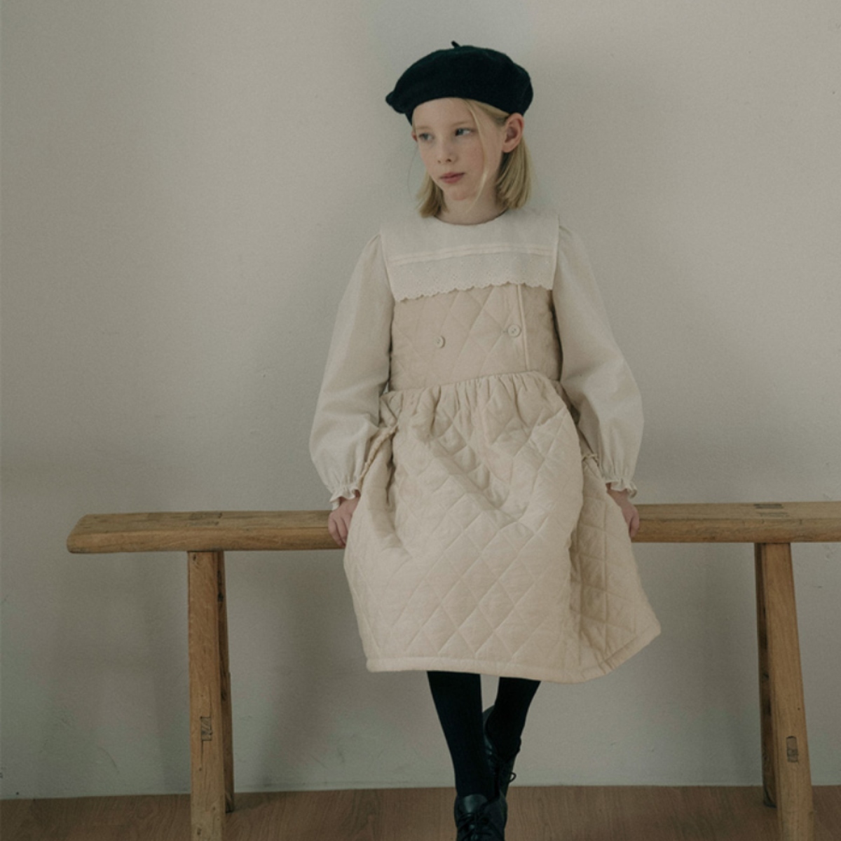 LOUISIELLA 後排釦典雅襯衫 Elena Blouse - Cream