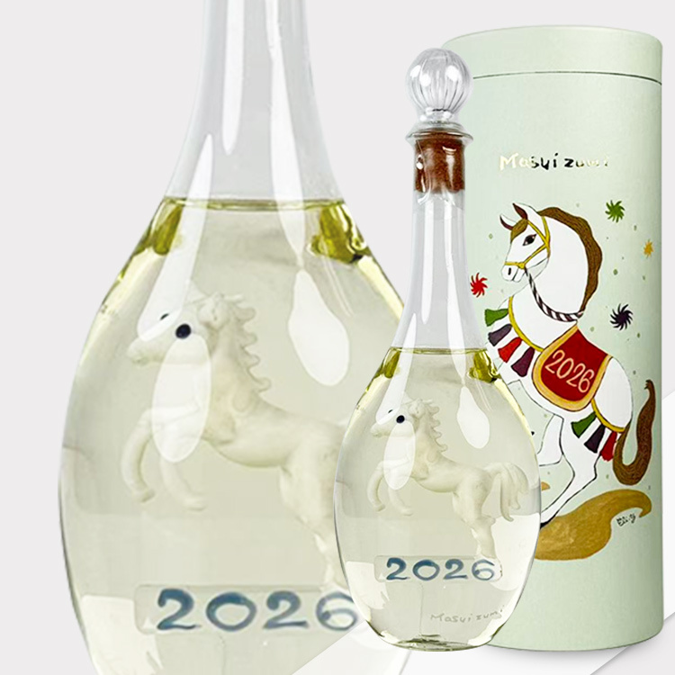 滿壽泉2026馬年干支純米大吟釀| 限量藝術瓶| 清酒匯SakeSale