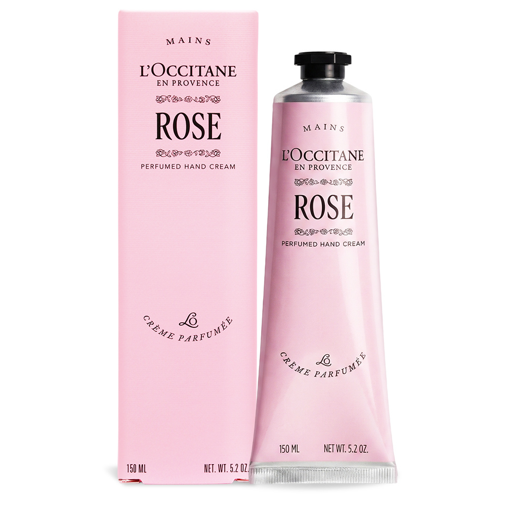 L'OCCITANE 歐舒丹 玫瑰護手霜(150ml)-全新包裝-百貨公司貨