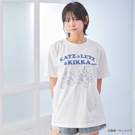 242164 Pbandai 預訂 2026/2月 機動戦士ガンダム カツ・レツ・キッカコレクション　Tシャツ