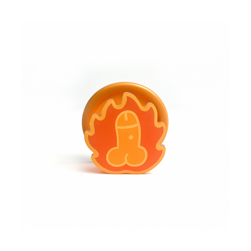 【Knocky x Lanparman】『龜懶趴火』磁吸手機氣囊支架 支援MagSafe（送引磁片）