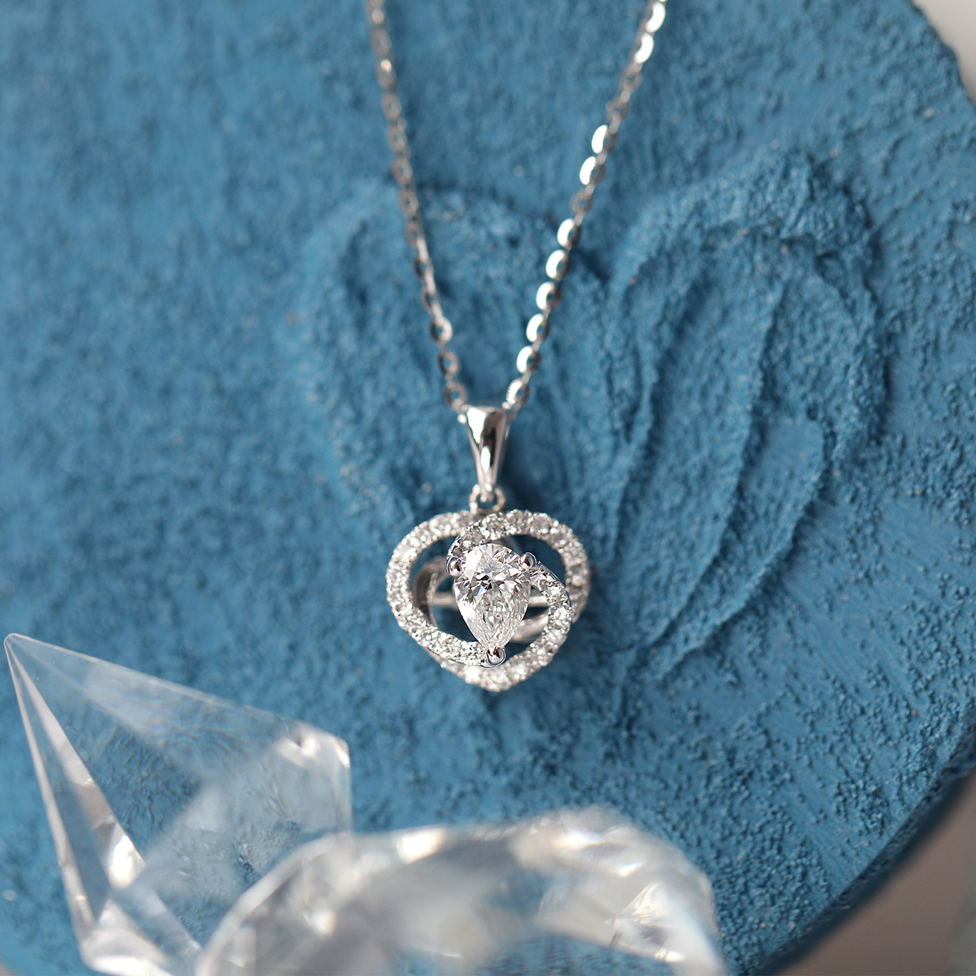 摯愛心語 — GIA50分鑽石項鍊