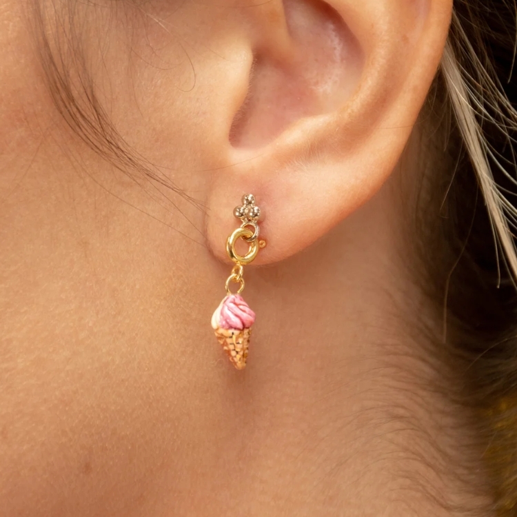 甜甜滋味冰淇淋瓷吊墜