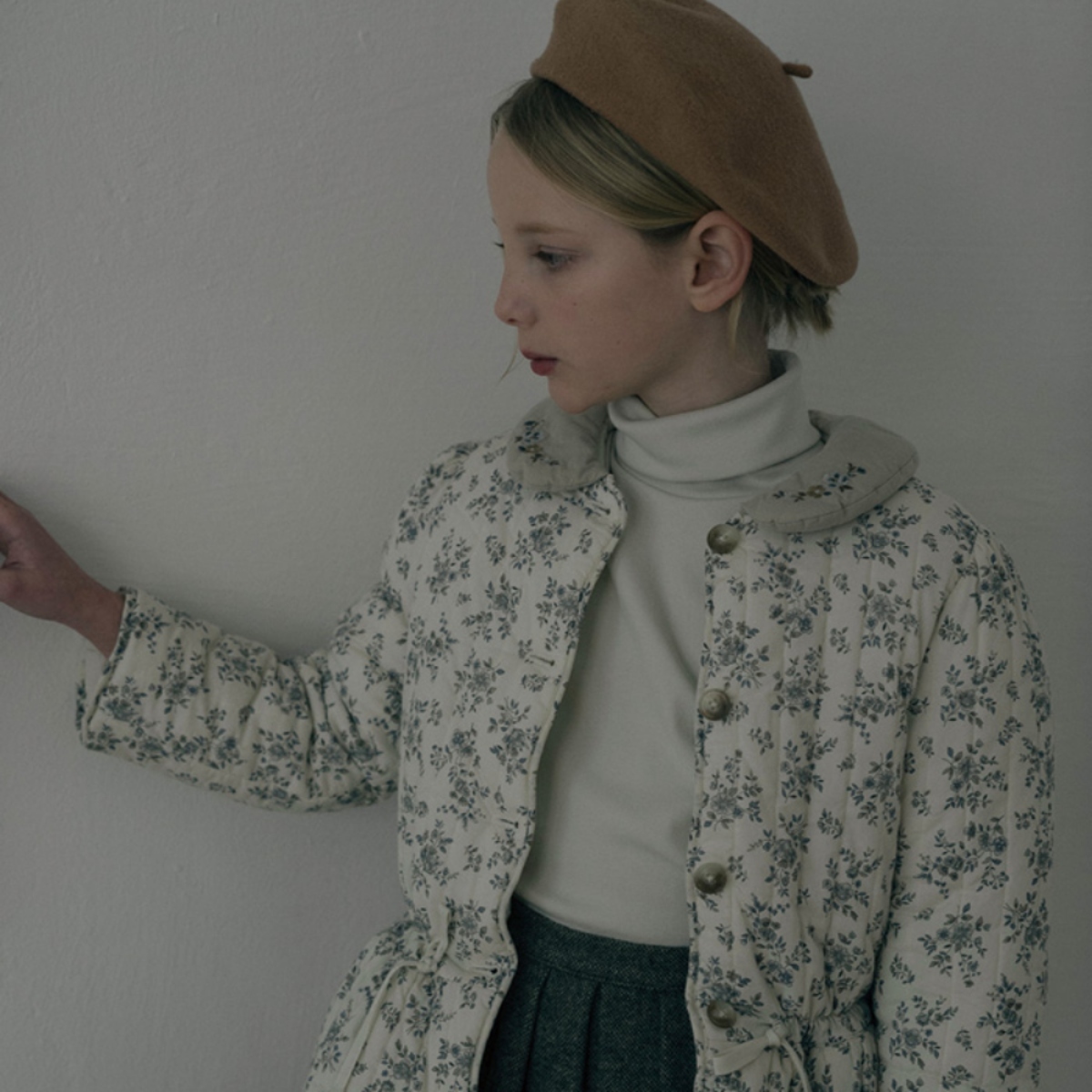 LOUISIELLA 高領百搭上衣 Tyrenne Turtleneck - Ecru