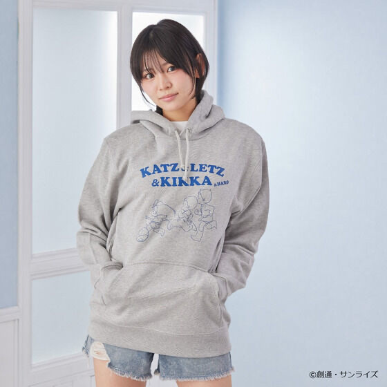 242166 Pbandai 預訂 2026/2月 機動戦士ガンダム カツ・レツ・キッカコレクション　パーカー