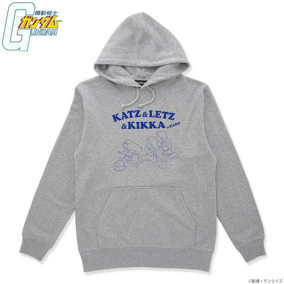 242166 Pbandai 預訂 2026/2月 機動戦士ガンダム カツ・レツ・キッカコレクション　パーカー