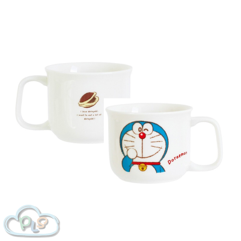 現貨 陶瓷兒童馬克杯 多啦A夢 白色 #22885-1