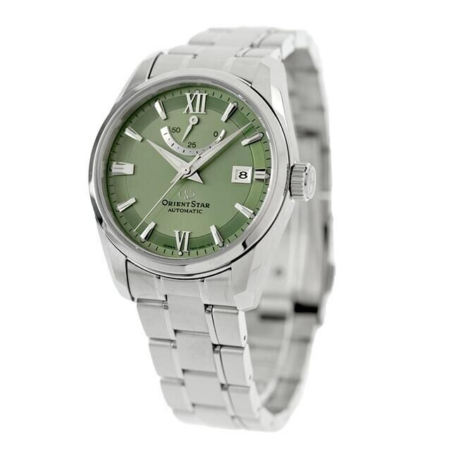 日本製造 ORIENT STAR 東方星 Mechanical Contemporary Watch, Metal Strap - 38.5mm RK-AU0107E Green , RK-AU0108G Copper, RK-AU0109L Ice Blue 自動機械金屬男士腕錶