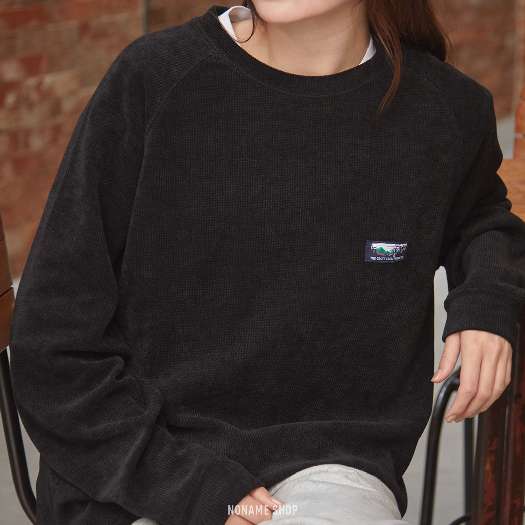 THE CRAFT CREW PRODUCTS 燈芯絨 圓領 長袖 四色 (男/女款)