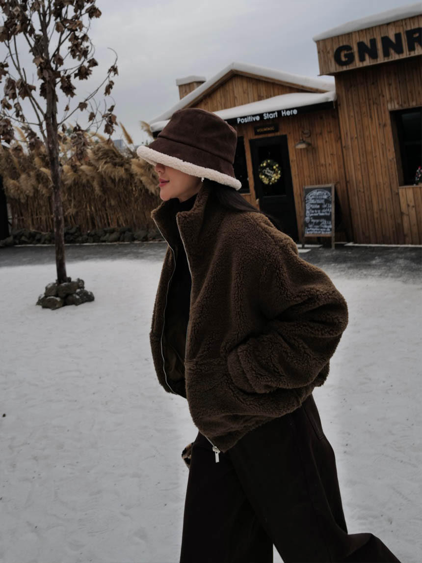 QQ毛小熊立領外套*3色