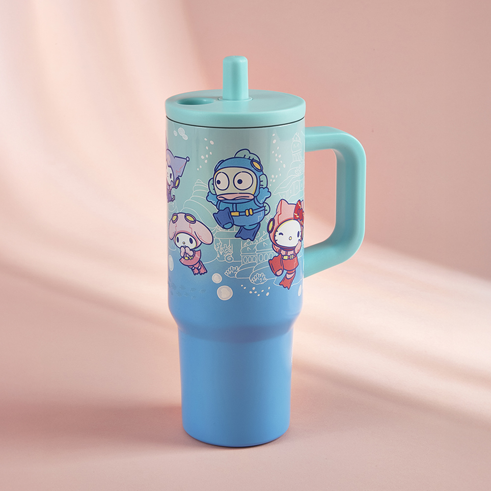 Ocean Park x Sanrio characters 不鏽鋼保溫杯