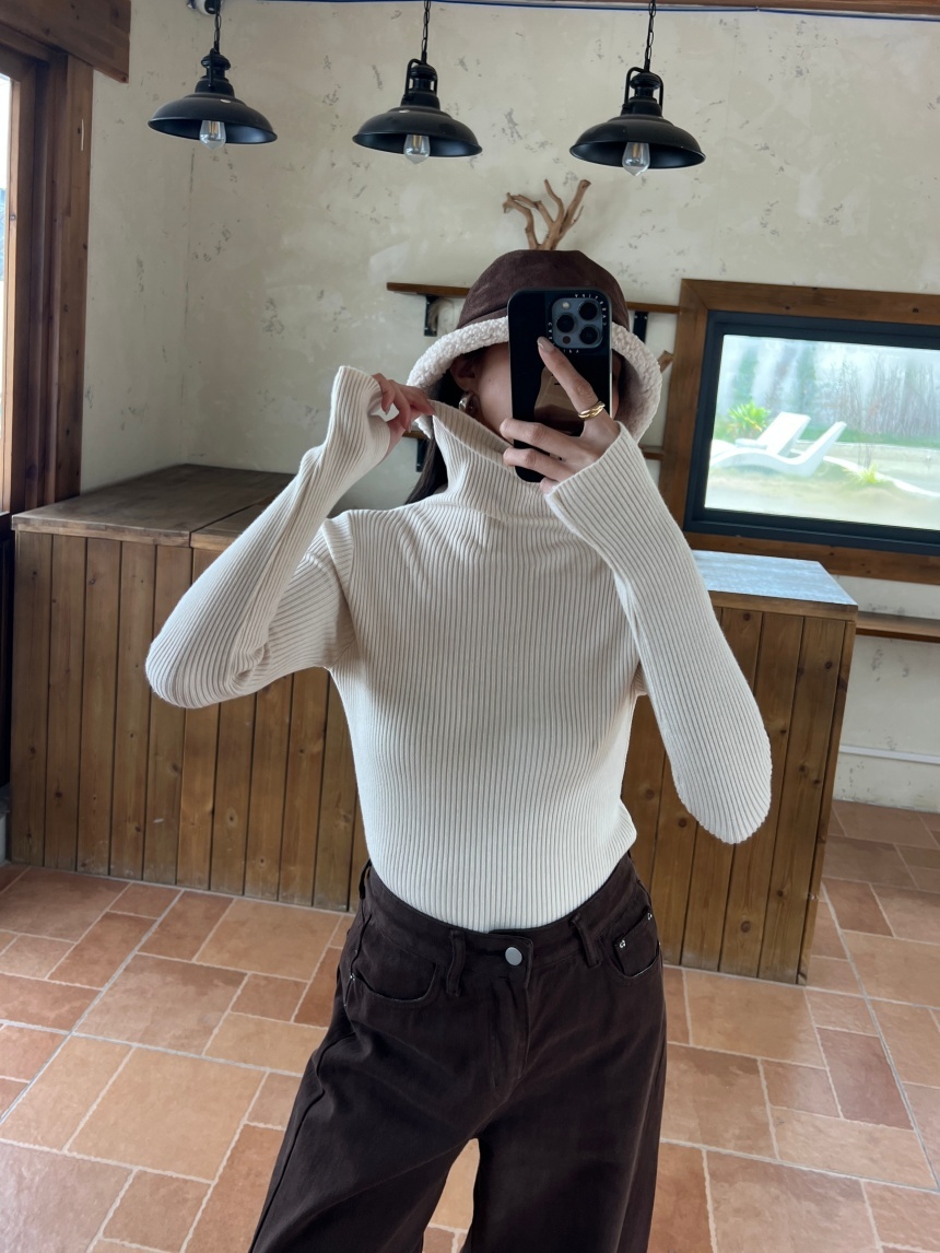 堆堆領露拇指坑紋抹底上衣*5色