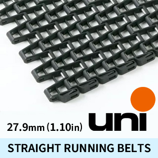 Ammeraal Modular Belt Straight Run 27.9mm - uni OWL