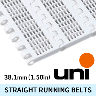 Ammeraal Modular Belt Straight Run 38.1mm - uni Light EP, uni SSB