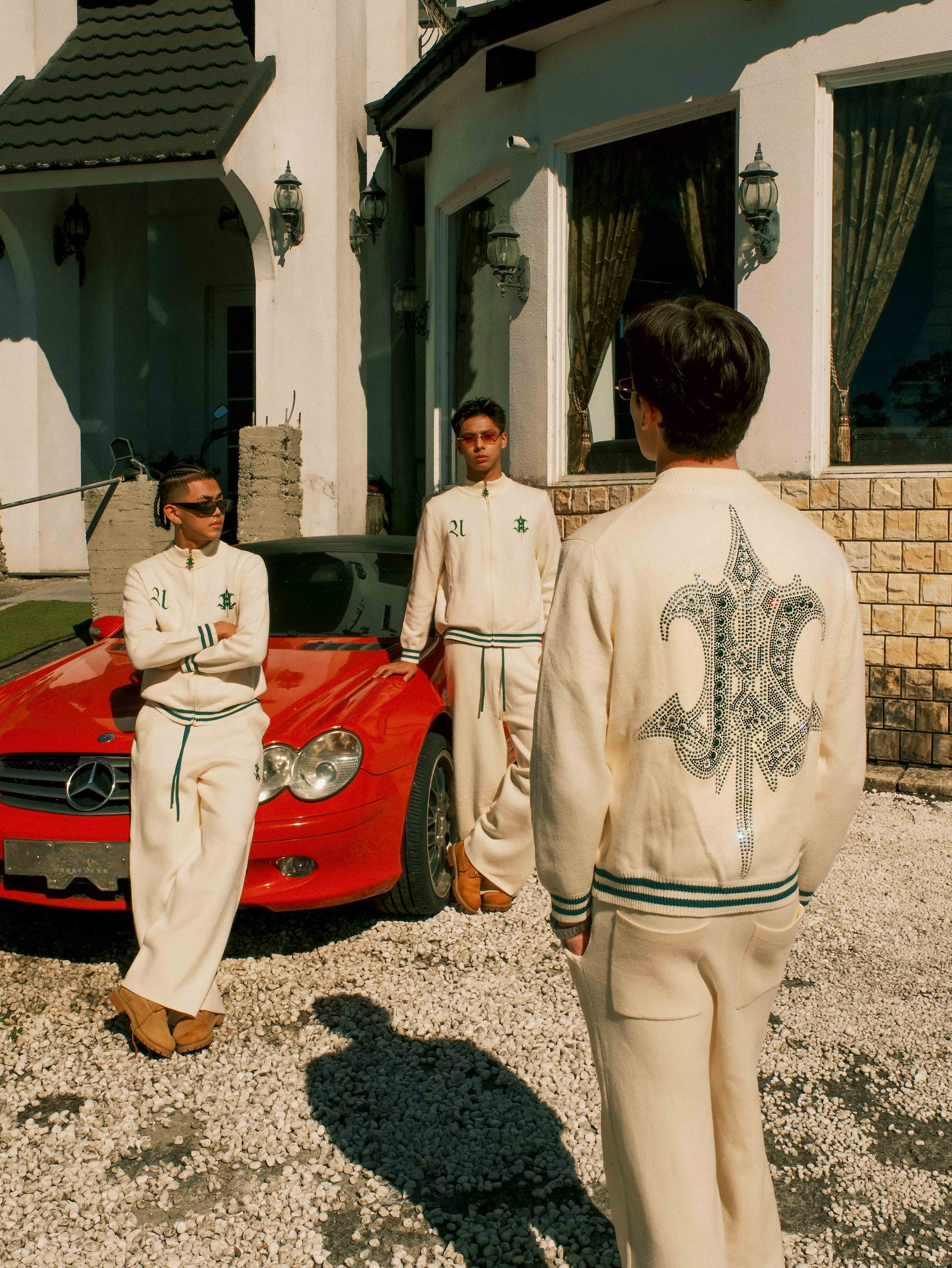 ATONE x SIMON AS005 “CASANOVA” knitted jacket