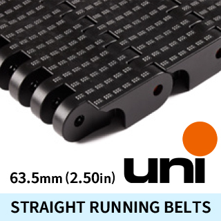 Ammeraal Modular Belt Straight Run 63.5mm - uni AMB, X-MPB, XLB