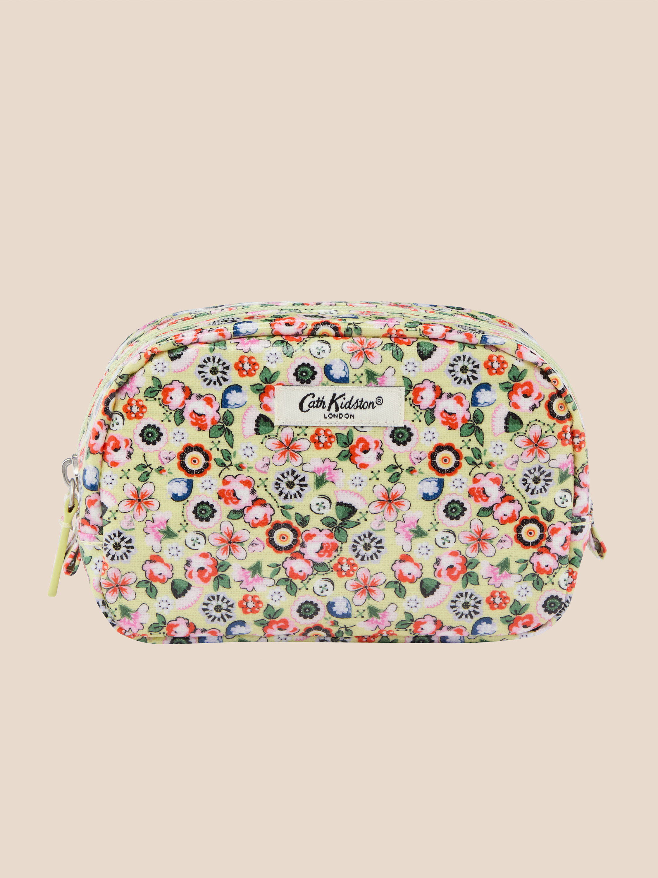 Pearly Queen Disty  經典款亮面拉鏈化妝包（附美妝鏡）