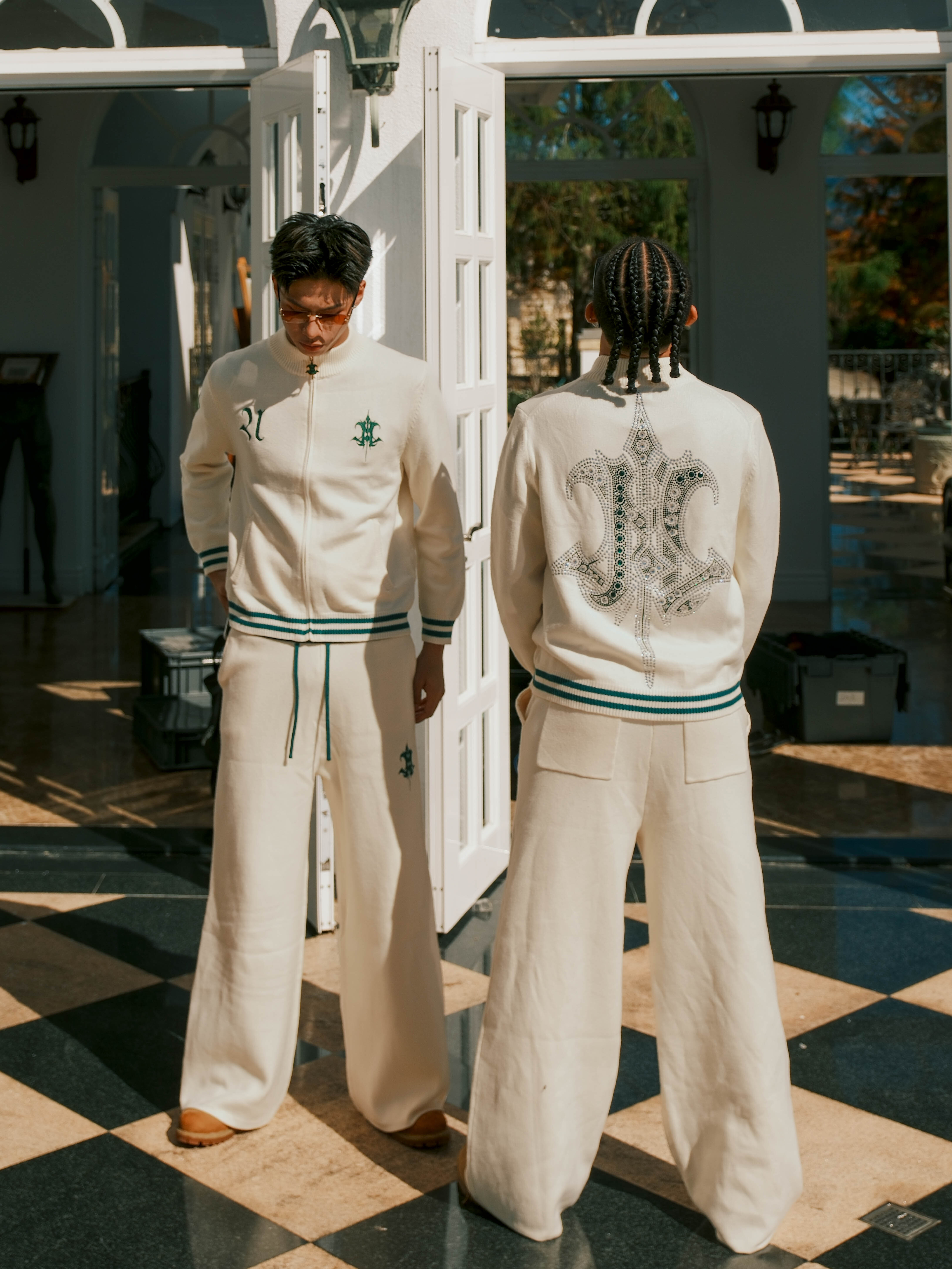 ATONE x SIMON AS006 “CASANOVA” knitted sweatpants