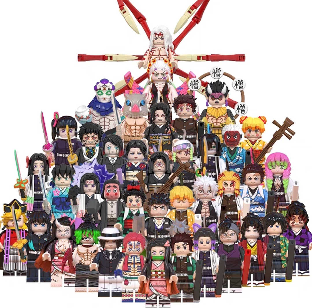 Demon Slayer Custom Minifigures Set Fit Lego BR788