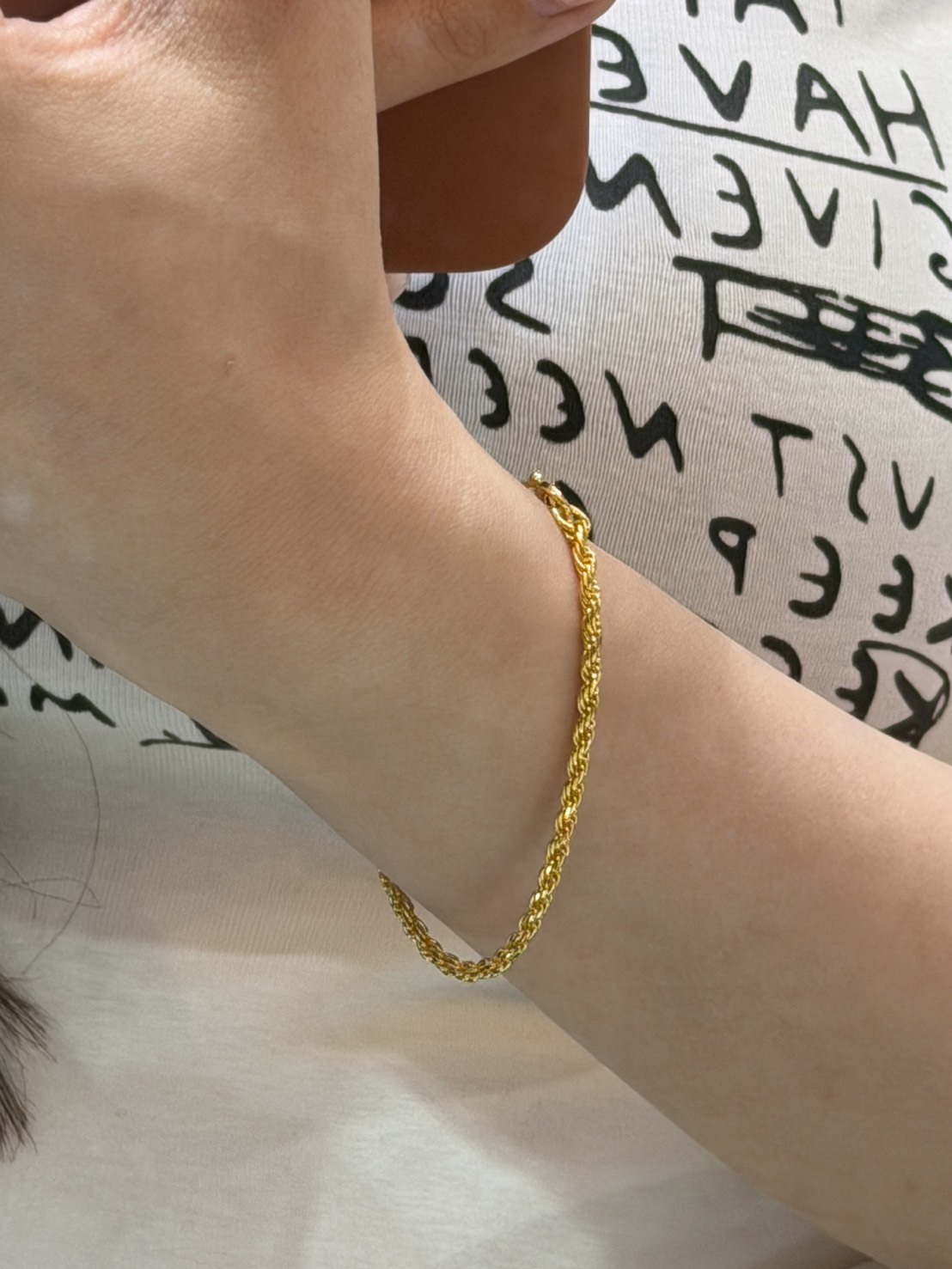 簡單麻花手鍊｜三款