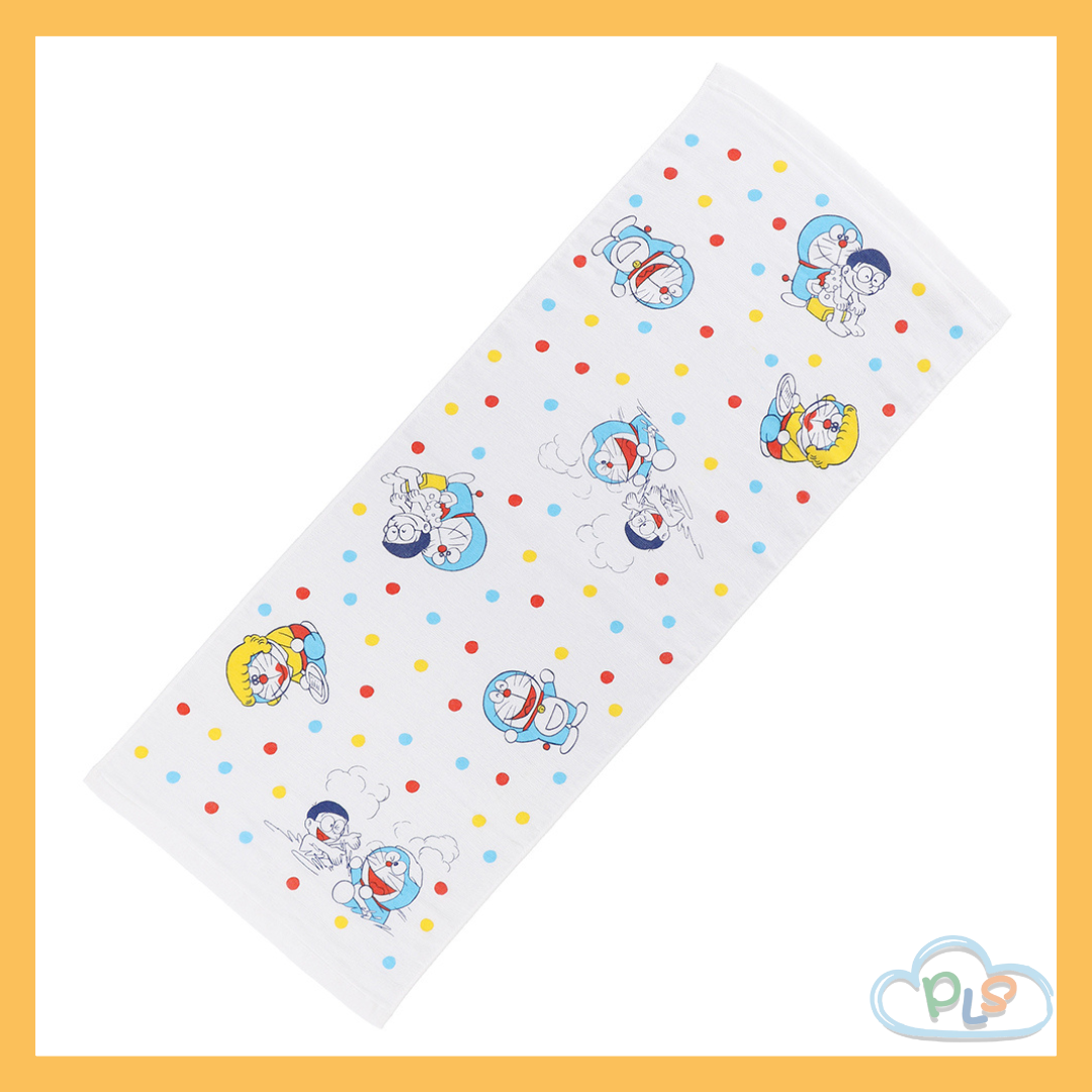 現貨 溫泉系列 紗布毛巾 多啦A夢 未來百貨限定 白色 #40144-1