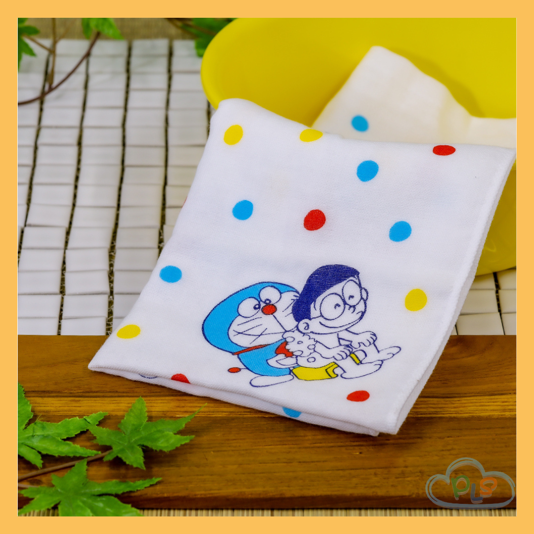 現貨 溫泉系列 紗布毛巾 多啦A夢 未來百貨限定 白色 #40144-1