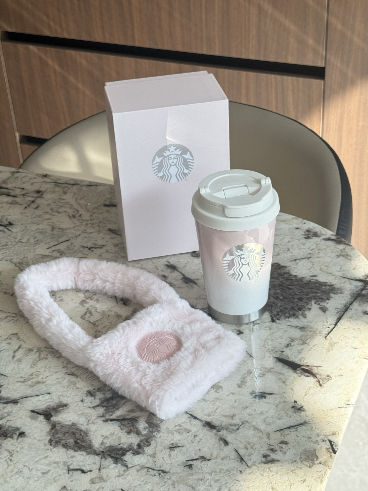 代購-Starbucks星巴克 經典漸層粉色系列  380ml