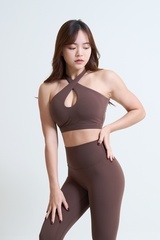 前交叉美背運動內衣-可可歐蕾
