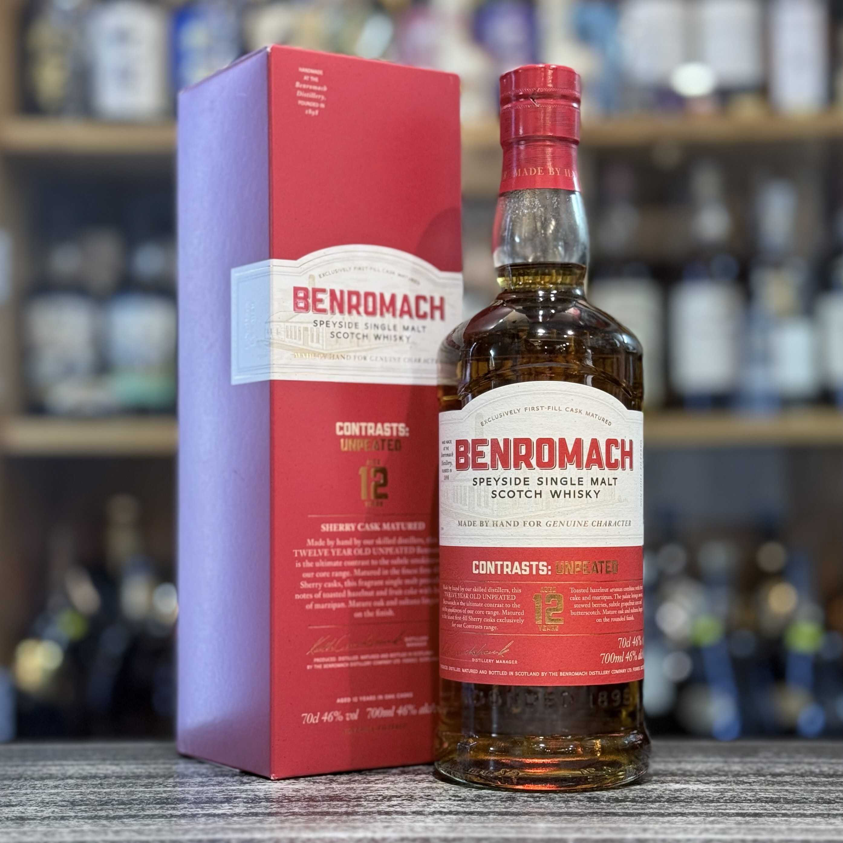 Benromach 12 Year Old Unpeated First-Fill Sherry - 70cl
