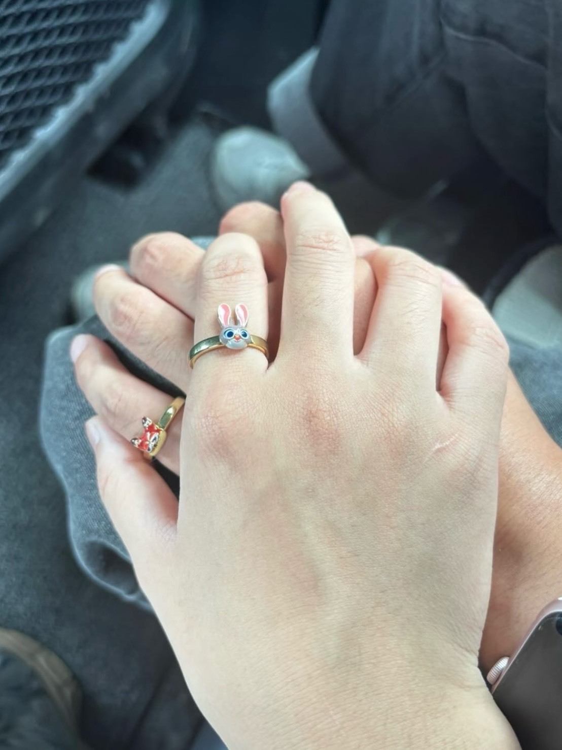 上海迪士尼限定 動物方城市 茱蒂 尼克 對戒 戒指 耳環