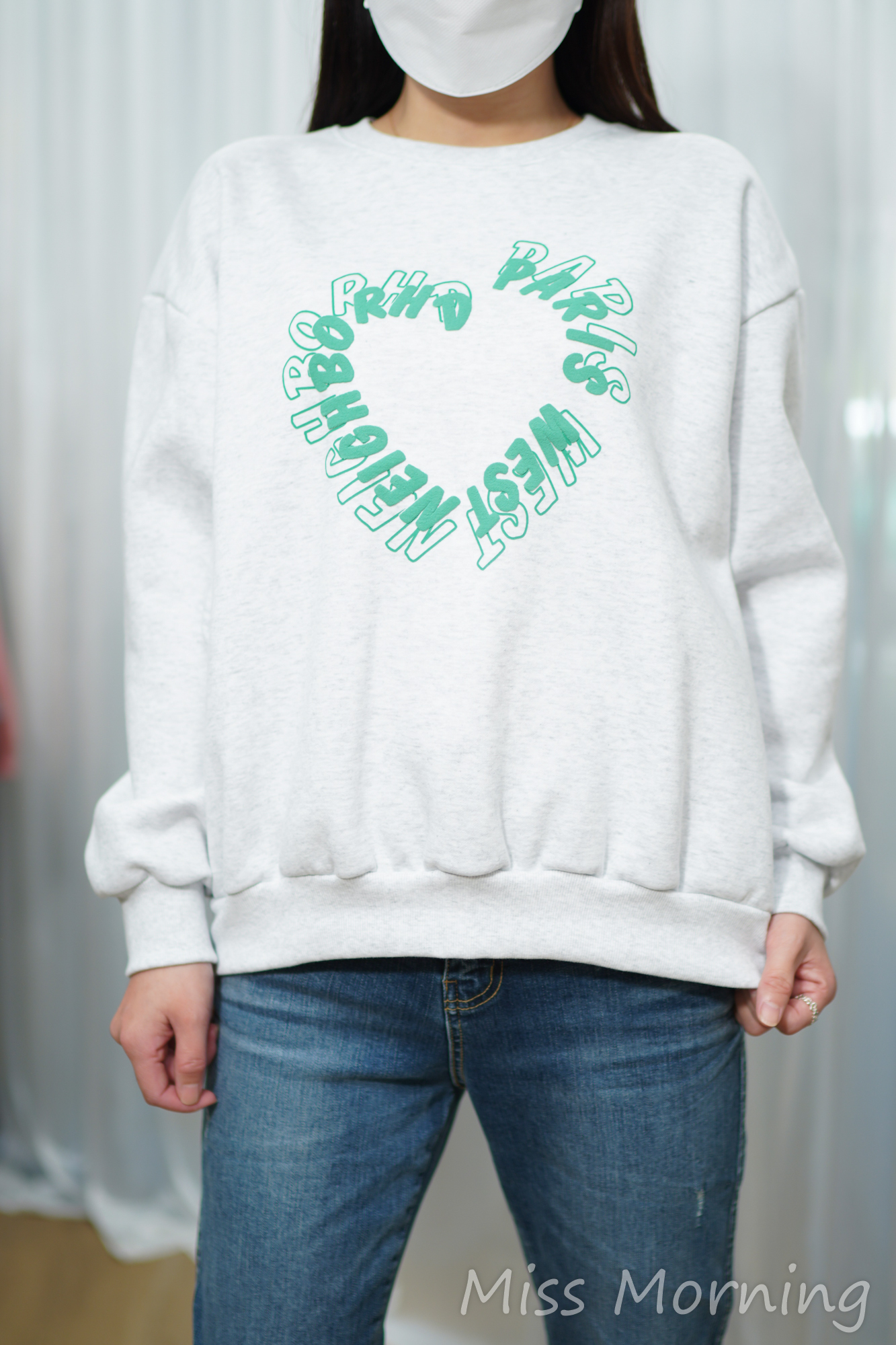 抵著絨底心心衛衣(14970)