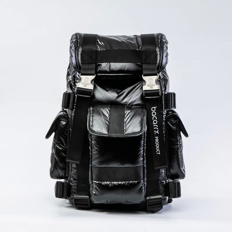 【 Bacarry | Float Air 漂浮空氣包 - 迷幻黑 】