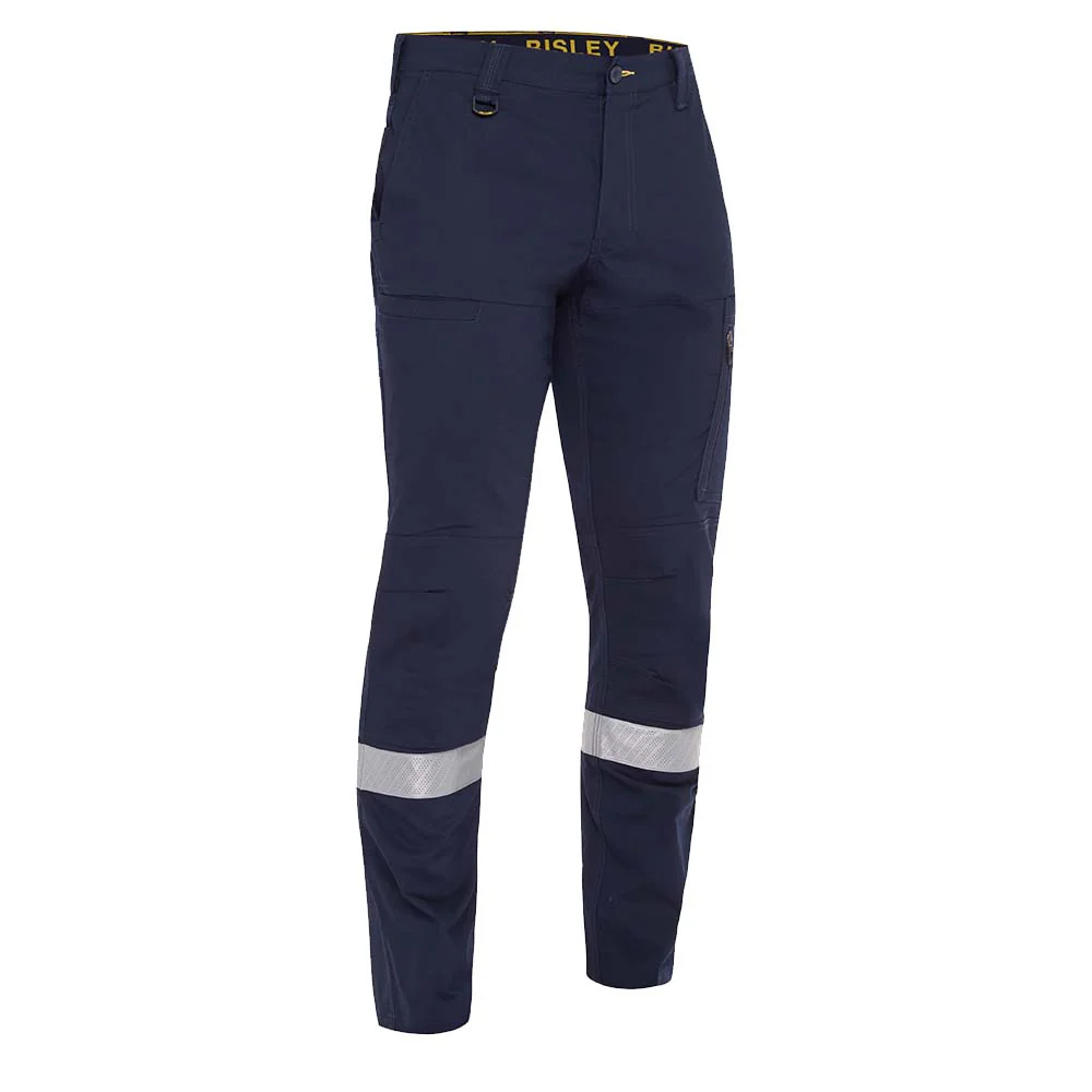 BPC6150T NVOR 橘色反光條 超涼透氣彈性工作褲