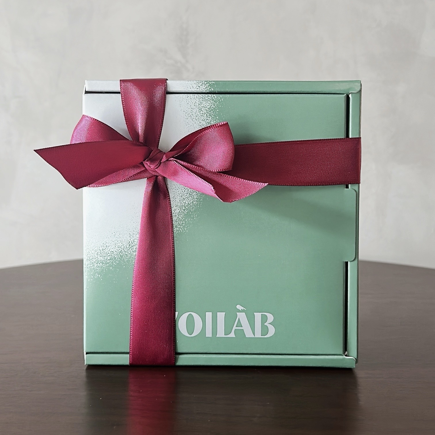 酒紅緞帶包裝｜Wine Red Ribbon Wrap