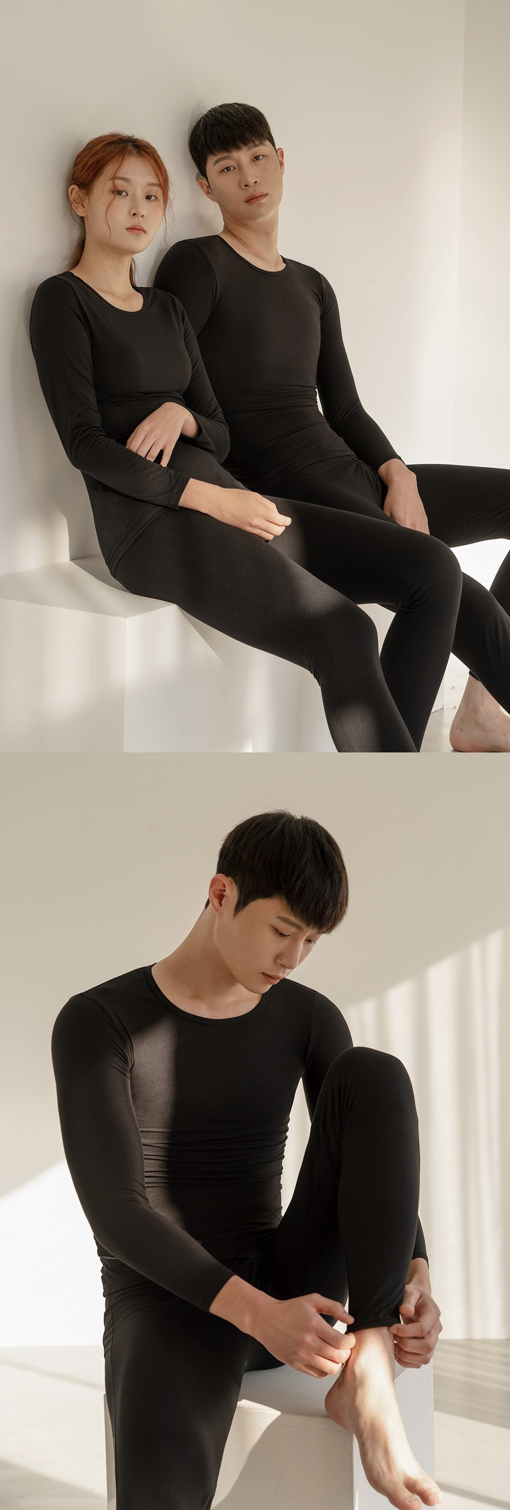 韓國 Marun5 Heat Touch Original 發熱衣套裝官方實著