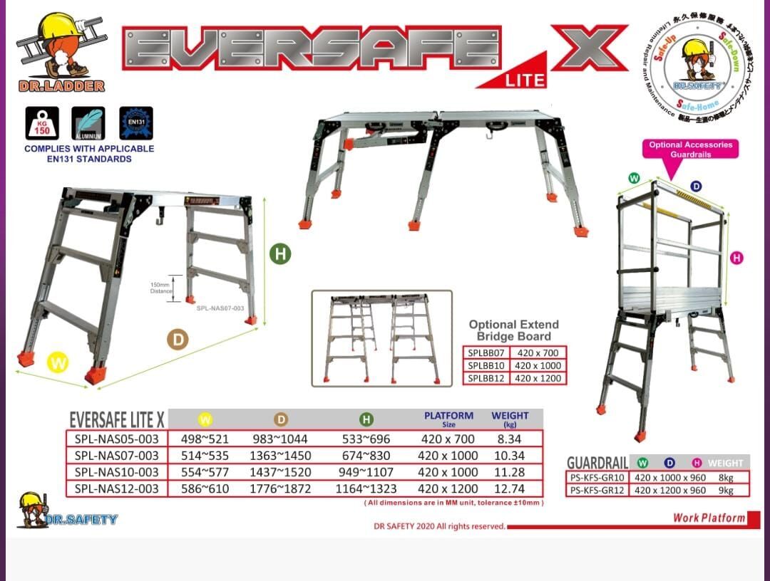 EVERSAFTE LITE 功夫櫈  ( 需訂貨）
