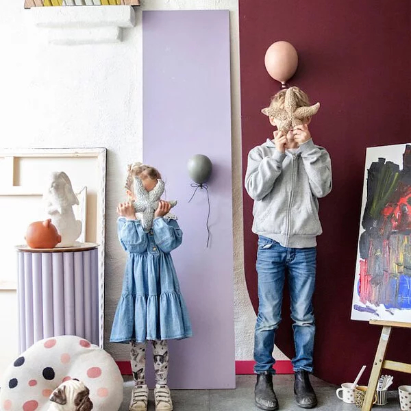 mini ByOn-海星壁飾，設計大膽具潮流性，色彩明亮活潑，呈現北歐人對於色彩運用的特有風格