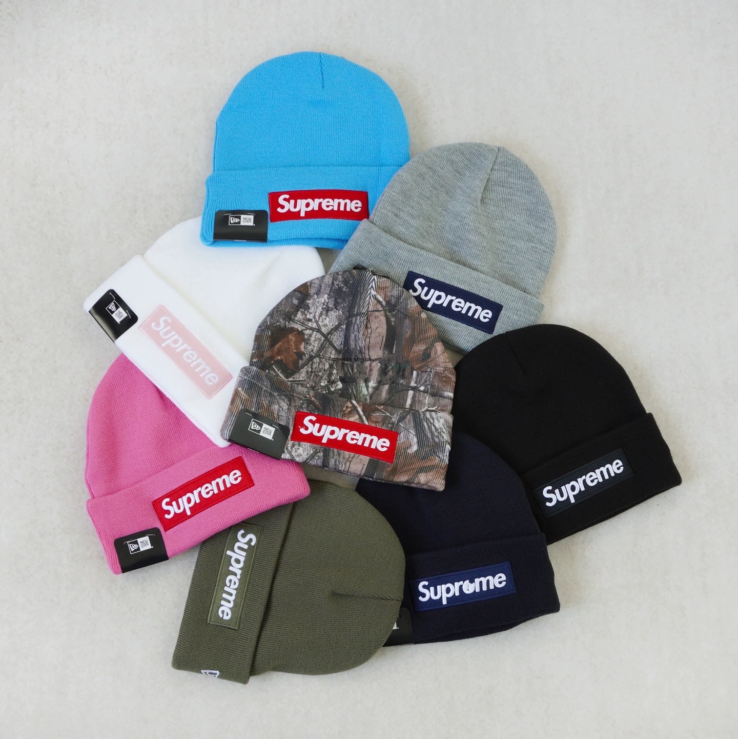 Supreme New Era® Box Logo Beanie - 各色