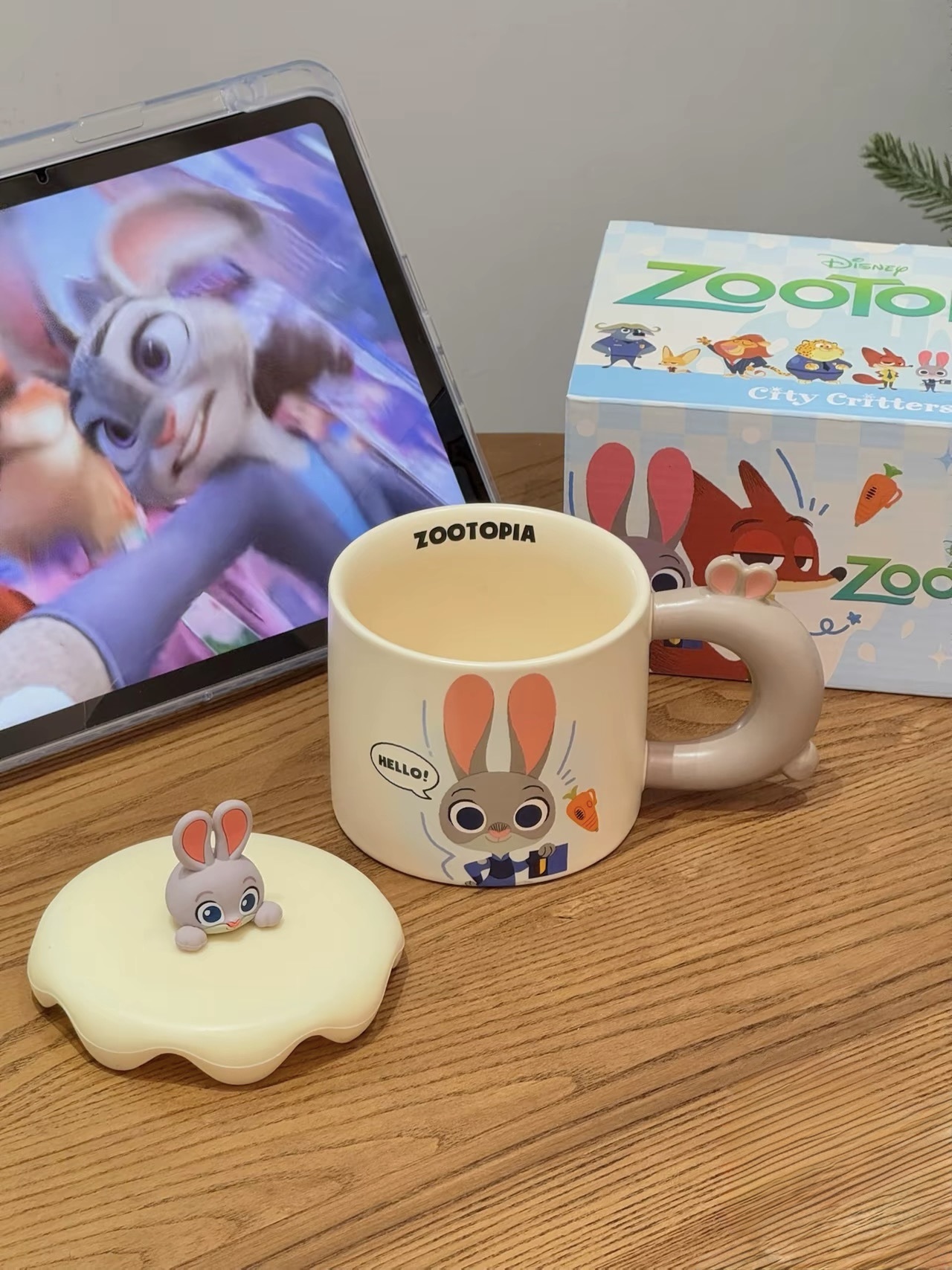 KTQ STORE ‧ 言倉X動物方程式2 迪士尼授權 造型馬克杯 400ml