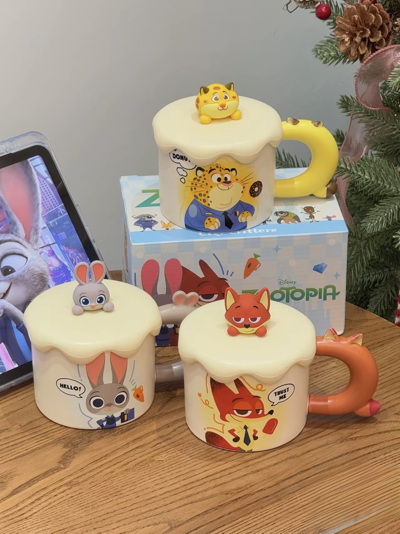 KTQ STORE ‧ 言倉X動物方程式2 迪士尼授權 造型馬克杯 400ml