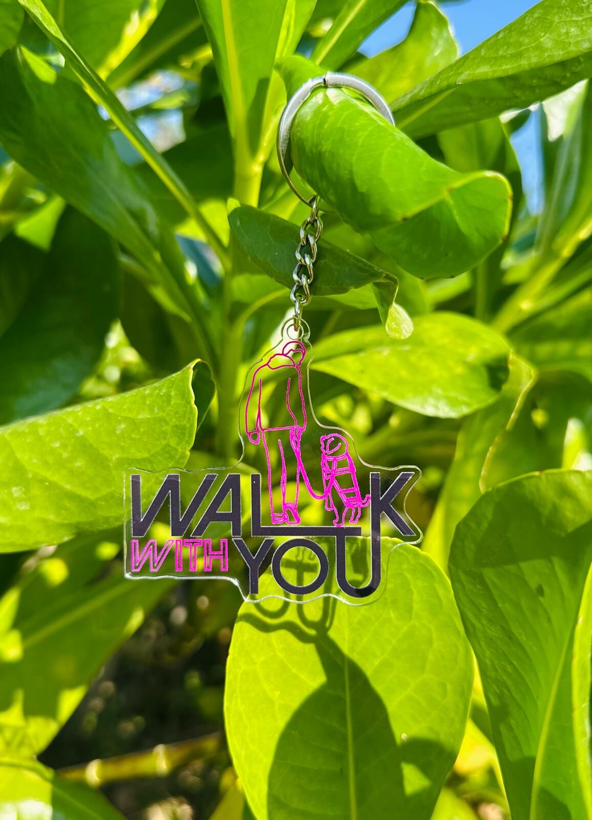 陪著你走鎖匙扣